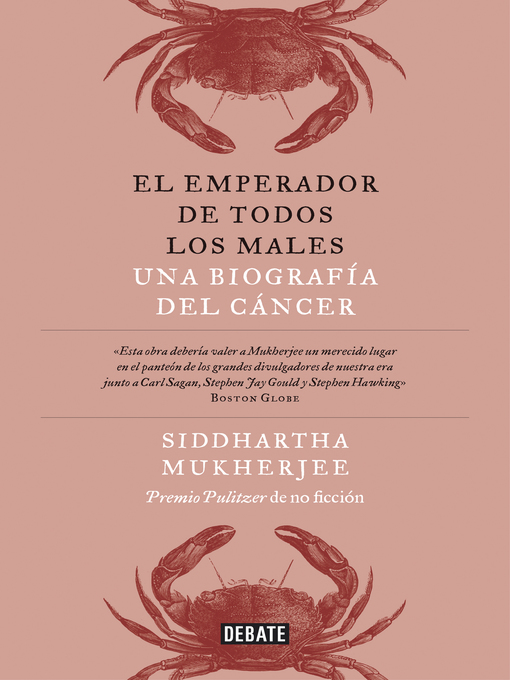 Title details for El emperador de todos los males by Siddhartha Mukherjee - Wait list
